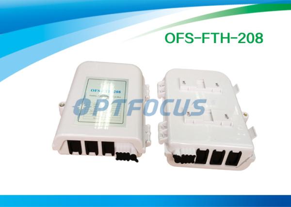 Montagem pequena de Pólo dos adaptadores do SC dos portos 8 do cabo da caixa terminal 3 da fibra óptica de ROHS