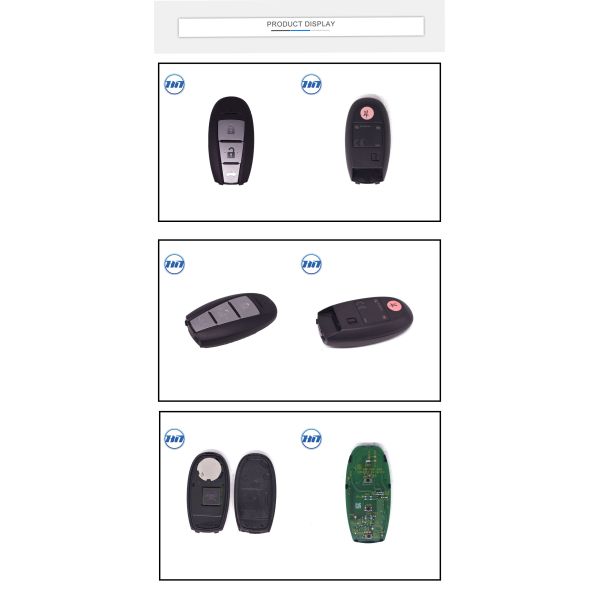 3 Button ASK 433MHz Car Key Blank with Chip Type 47 for Suzuki Kizashi Key Fob