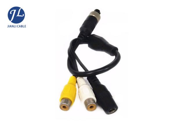 2017 Cheap Price Car Surround Camera System Cable With RCA And Aviation plug