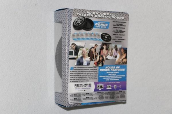 Blu-Ray Fast & Furious 1-7 Collection Tv series,blue ray movies blu-ray usa series
