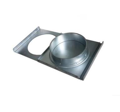 Aço galvanizado que desliza a porta From80mm da explosão do coletor dos amortecedores do canal à operação manual de 300mm