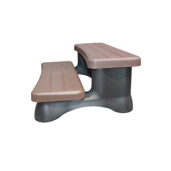 шаги джакузи Фабрик-непосредственного шага спа джакузи аксессуаров ванны водоворота продажи на открытом воздухе всеобщие анти--направляя рельсами