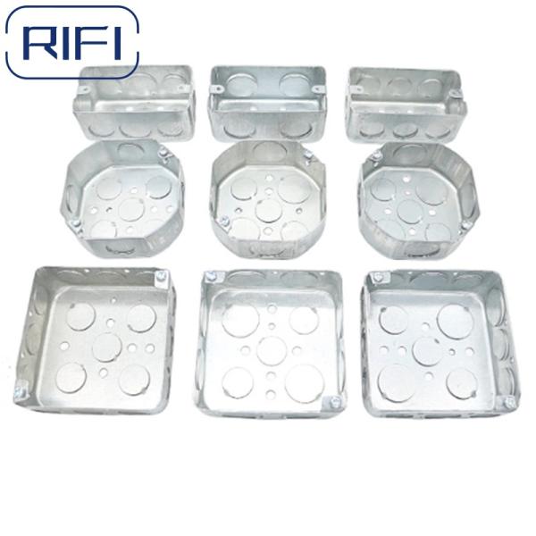 Square/Handy/Octagonal Steel Box With Screw 4x4,4x2Metal Boxes
