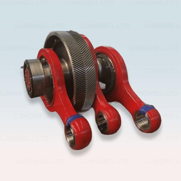 Transmisión de potencia de la bomba de lodo del cigüeñal de acero 0908426 908382 Weatherford MP16 Componentes de la bomba de lodo