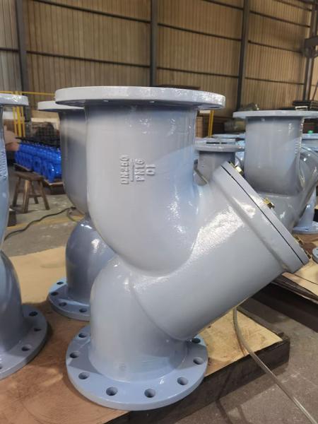 Valve Type Y Strainer For PN10/ PN16/ 125LB/ 150LB/ 5K/ 10K Pressure Rating