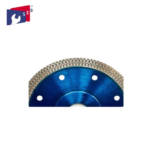Smooth Diamond Saw Blades , Cutting And Grinding Ceramic Tile Saw Blades