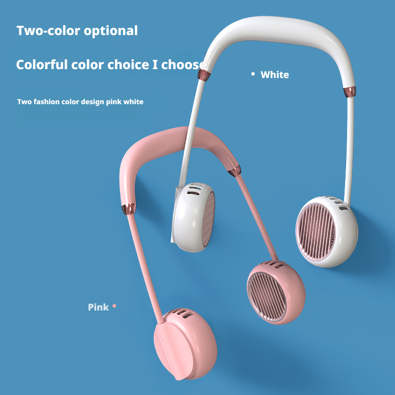 Lightweight Usb Operated Mini Portable Fan Around Neck For Outdoor Use OEM ODM
