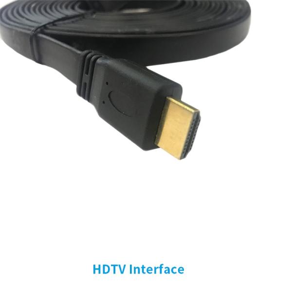 5M Flat Lan Lightning HDTV Cable For Cctv Video Computer