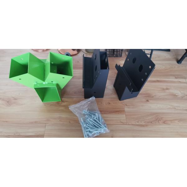 Playhouse Square Beam Swing Corner Bracket Metal Swing Post Bracket Powder Coated (Площадь и площадь и площадь и площадь)