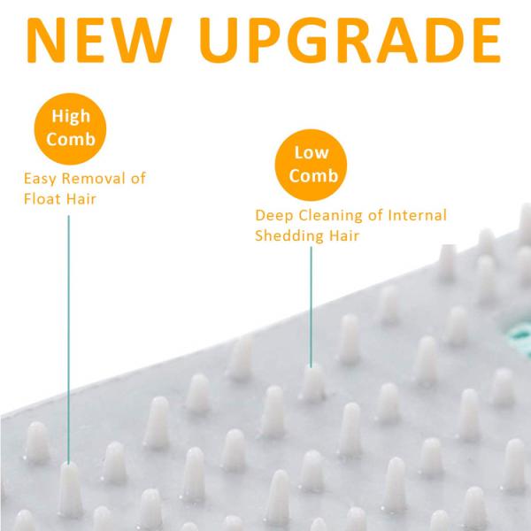 Customized Pet Grooming Gloves For Deshedding Dog Long Hair Removal Comb