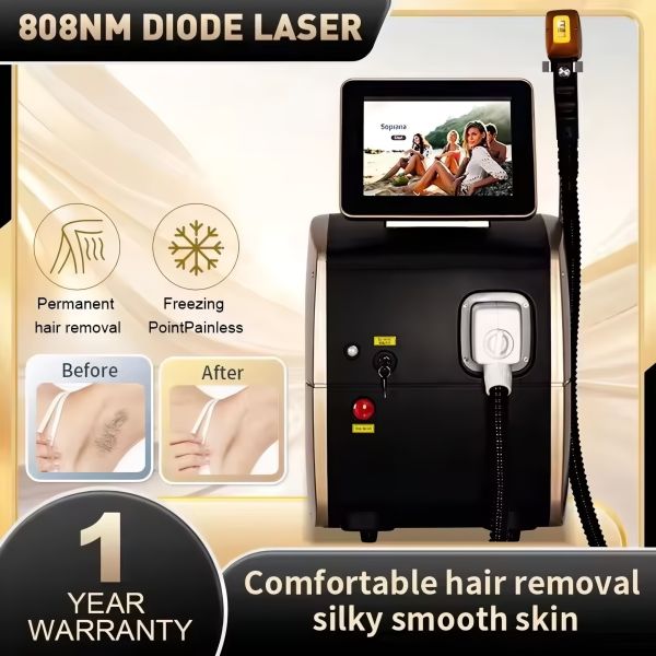 Beauty Salon Laser Hair Removal Machine Triple Wavelength Diode Laser Machine