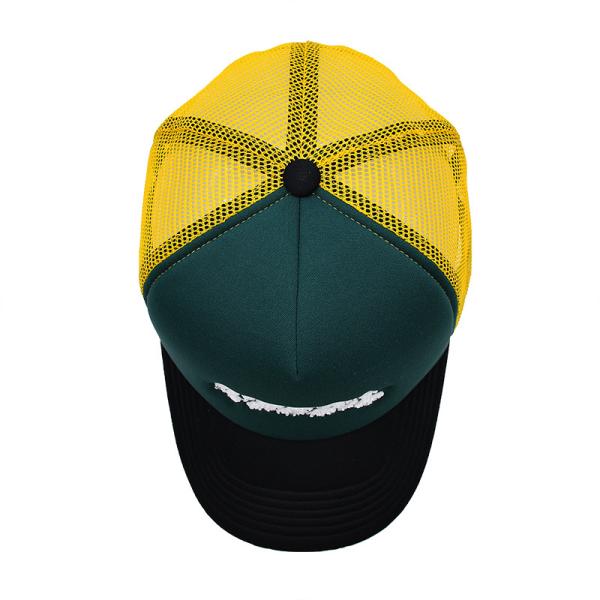 5 Панель сетка Задние грузовик шляпа пользовательская вышивка логотип частный ярлык пены бейсбольной шапки