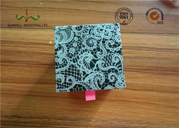 Fancy Sliding Drawer Paper Gift Packaging Box , Cardboard Jewelry Boxes