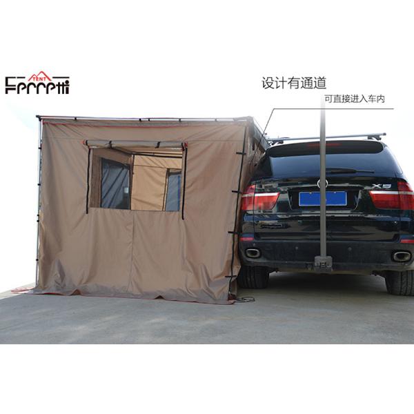 Bottom Waterproof Index 3000 mm Outdoor 2.5 Meters Wind Awning for Car Side