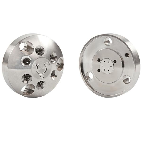 Pièces CNC en aluminium à géométrie complexe, ultra-précision, accréditation ISO 9001