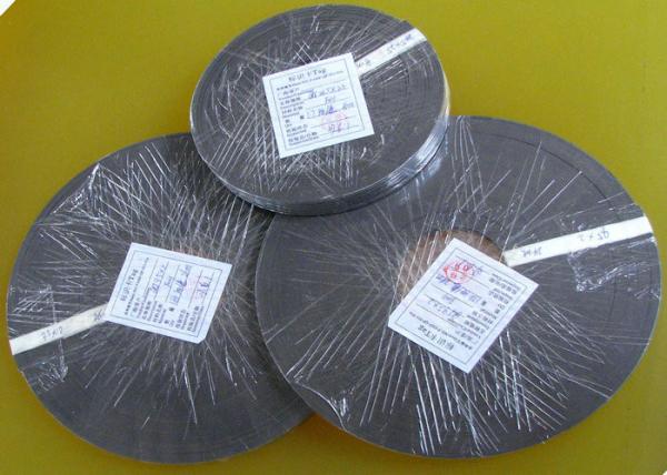 Brown PTFE Guide Stripe Tape (GST) with 60%PTFE + 40%bronze for High Temperature -60°C to +260°C and Low Friction Coefficient