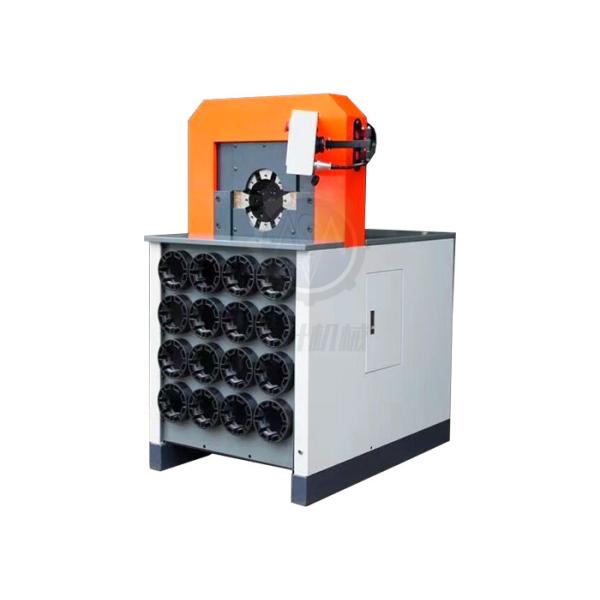 Industrial Hydraulic Hose Crimping Machine with 780T Crimping Force CNC Control and 14 Die Sets