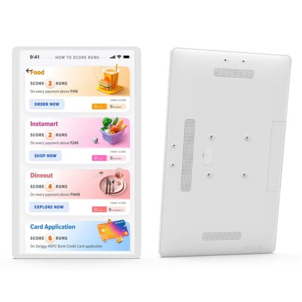Kitchen Displaycomputer Interactive Touch Screen Digital Signage Kds System  Pos System Wall Mounted Kitchen Display Screen