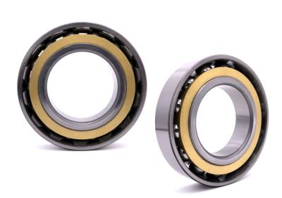 GCr15 Electric Motor Bearings , 7218ACM 7318ACM Chrome Steel Ball Bearings