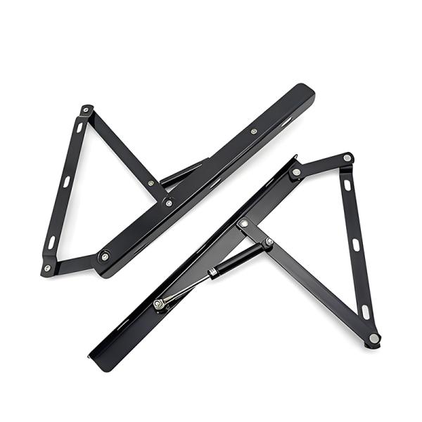 Hardware Mechanism Pneumatic Lifting Hydraulic Heavy-Duty Storage Bed Frame Hinge Bracket Bed Gas Spring Lifter