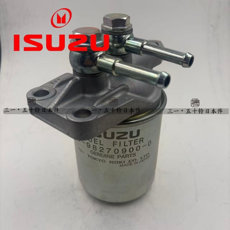 8-94415077-3 Isuzu 4LE2 Engine Fuel Filter Assembly for Kobelco SK75-8