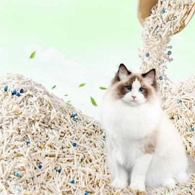 70% de tofu 30% de bentonite poubelles de chat Tofu sable de chat sur mesure