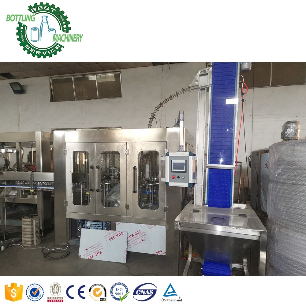 Automatic 3000b/h PET Plastic 500cc 600ml 650ml 1L Bottle Fresh Refreshing Drinkable Water Mouthwash Bottling Machine Machinery
