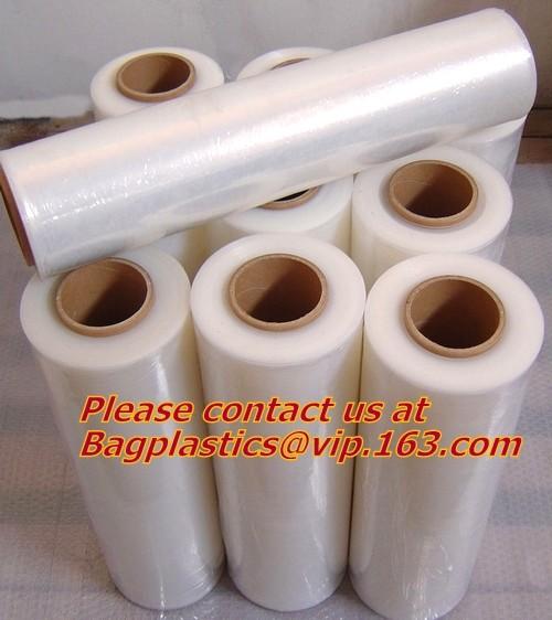jumbo roll wrap stretch film ,plastic film,stretch film with customized size, pe stretch