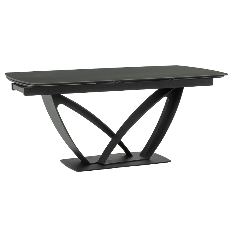 Extendable Modern European Sintered Stone Top Luxury Dining Table Folding Dining Table For Dining Room