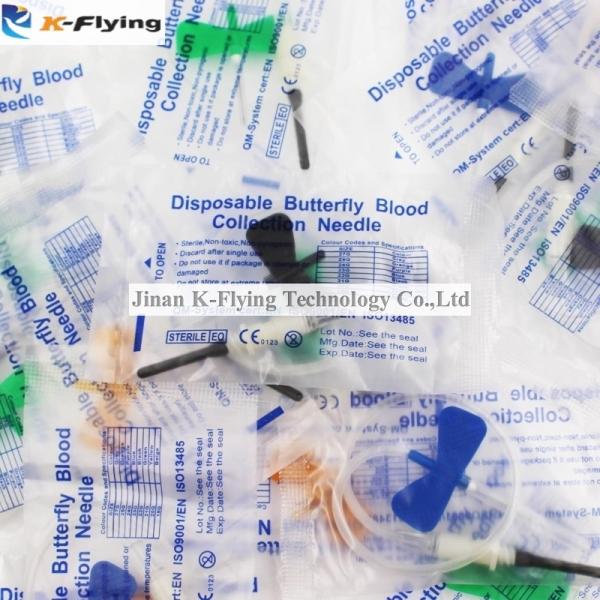 Disposable Infusion Type Vacuum Blood Sample Tube Butterfly Needle