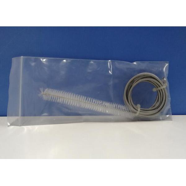 Soft Nylon Bristles CPAP Tube Cleaning Brush SS304 Shank Material 22mm OD