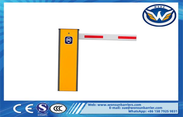 1.2s Shopping Mall Driveway Barrier Gates with DC Brushless Motor 1m-6m Arm Length
