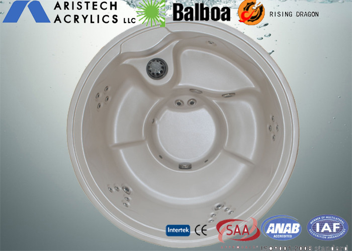 Acrylic round massage bathtub thermostat system hydro hot tub E-310S with balboa system