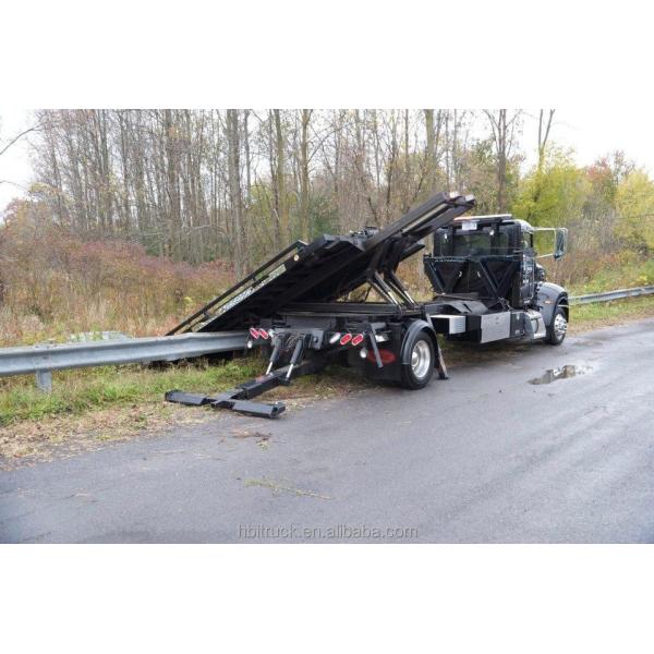 4 тонны 180-градусный ротатор Roll Back грузовик ложе с скользящей лебедкой вращающейся рампы