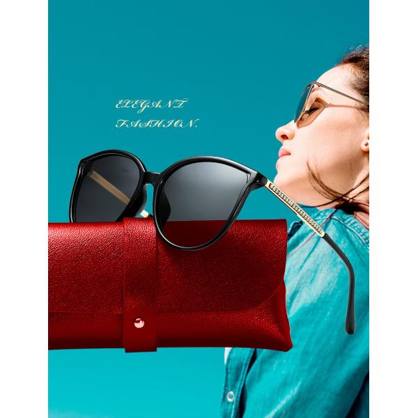 Retro Round Classic Women Handmade Cat Eye Sunglasses