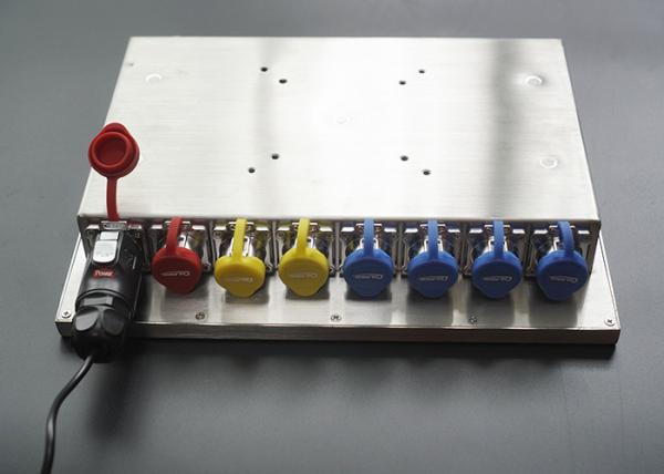 5 Wire Resistive Touch Stainless Steel Panel PC 1024x768 High Resolution