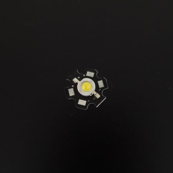 1W High-Power LED 120 Degree Viewing Angle 20–25 lm Output and 45 mil LED Chip fot LED Lighting