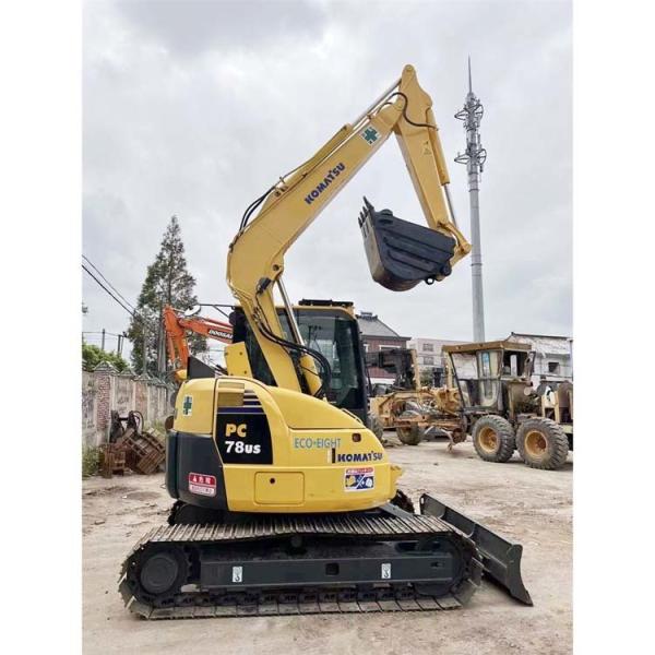 Good Health Starts with Equipment 8 Ton Mini Used Komatsu PC78-8 Excavator from Japan