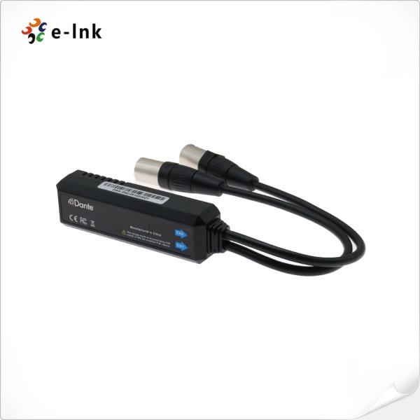 Dante 2Ch convertisseur de dongle de sortie analogique