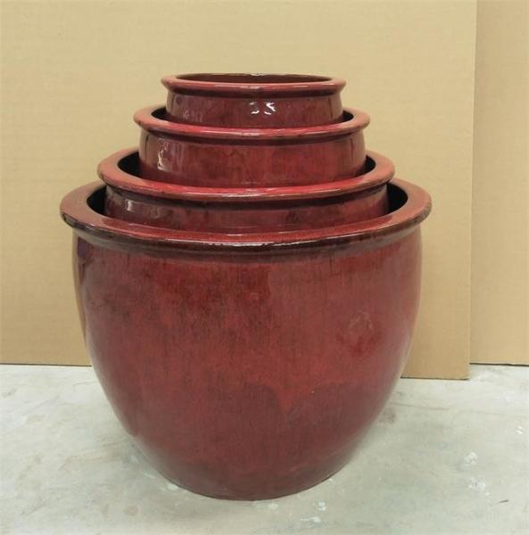44x32cm Ceramic Outdoor Pots For Plants
