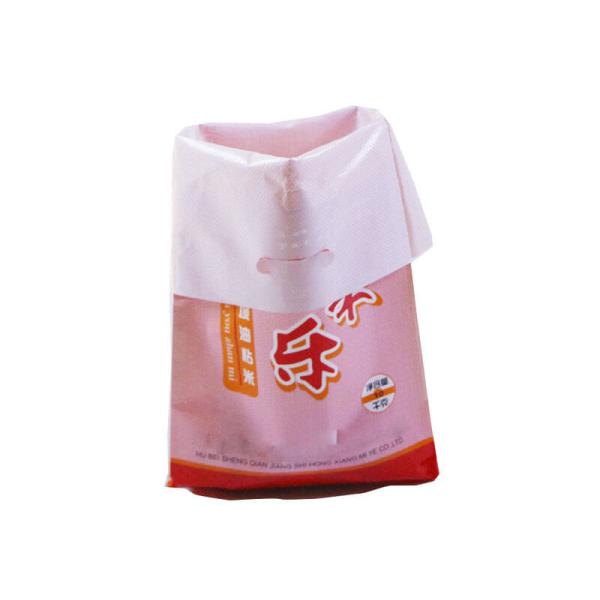 BOPP Laminated Woven Polypropylene Packaging Bags For Rice / Wheat 15kg