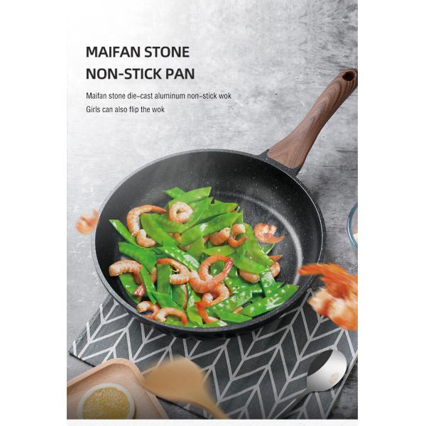 Hot Sale Cookware Marble Coating Fry Pan Die-cast Aluminum 28cm Non Stick Frying Pan Ollas Fry Pan