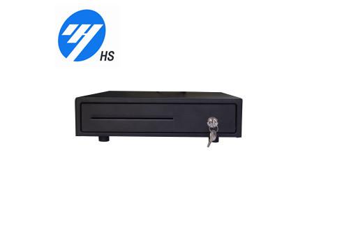 13.2 Inch Compact Cash Drawer POS Cash Register Drawer 335mm Black / White