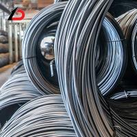 SAE1008/Q195 Ms Rodas de alambre de acero con bajo contenido de carbono, alambre para hacer uñas, 5,5 mm 6,5 mm 8 mm Precio del alambre Alta cantidad de alambre de acero laminado en caliente
