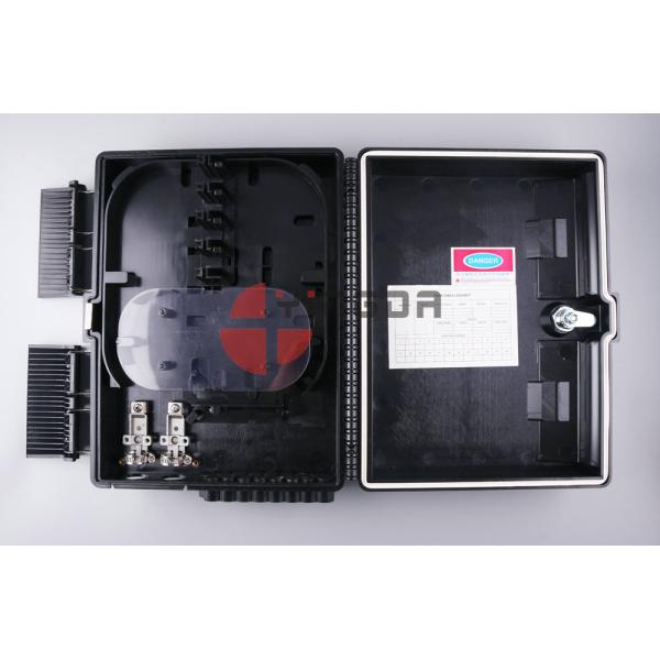 Оптический поставщик 1x16 Splitter NAP Fiber Optic Cable Termination Distribution Box Черный неразрезанный порт SC Coupler