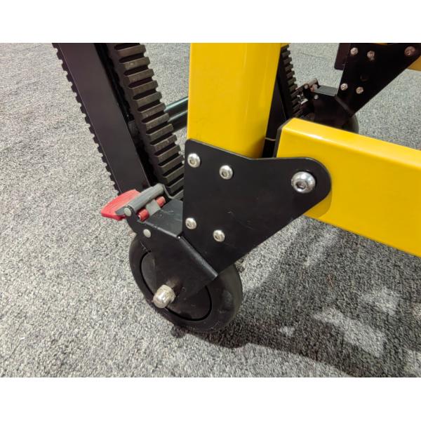 Caminante manual de aleación de aluminio tipo de escalera estiradora plegable ligera para el traslado de pacientes hospitalarios