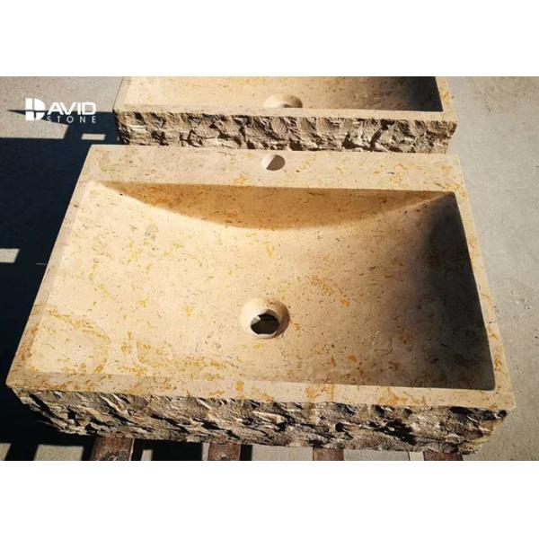 Oval Or Round Marble Stone Wash Basin Sink , Hand Marble Wash Bowl