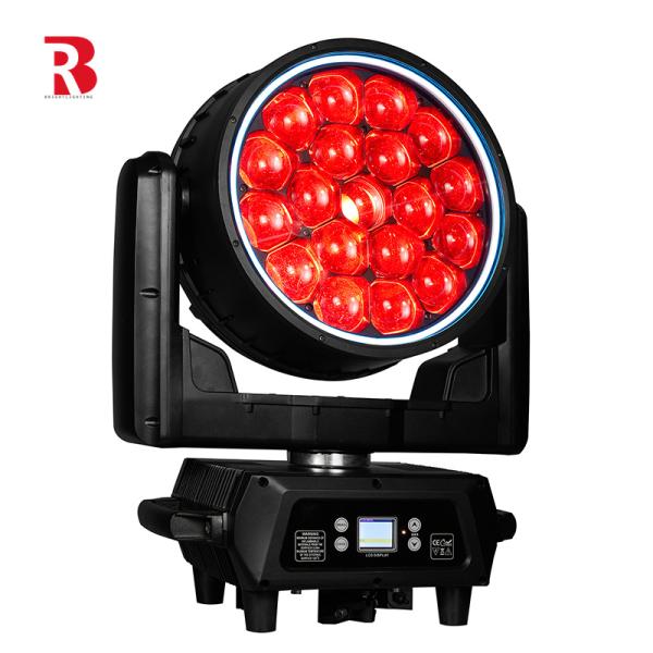LED Moving Head High Quality 19pcs 40W 4in1 Beeye Stage Outdoor ZOOM Light