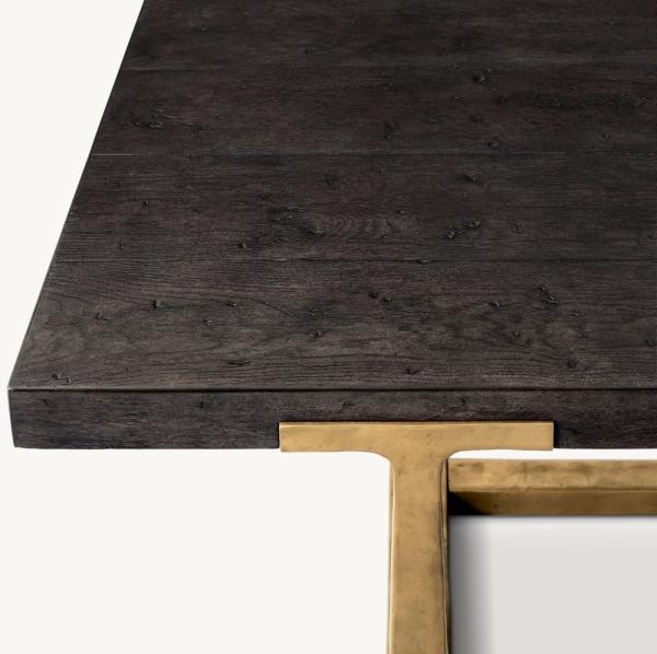 Modern Coffee Table Living Room Furniture 1400*800*450 Mm With Stainless Steel And Wood Top