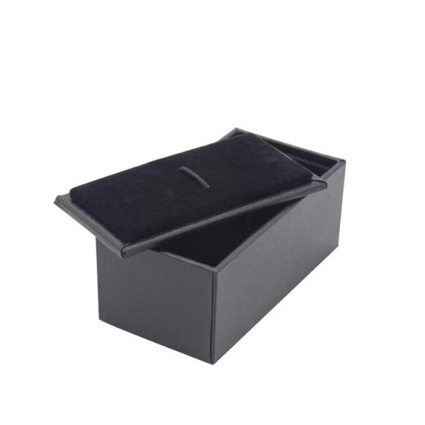 70*35*30mm One And Two Satin Pull Cufflink Gift Box For Jewelry